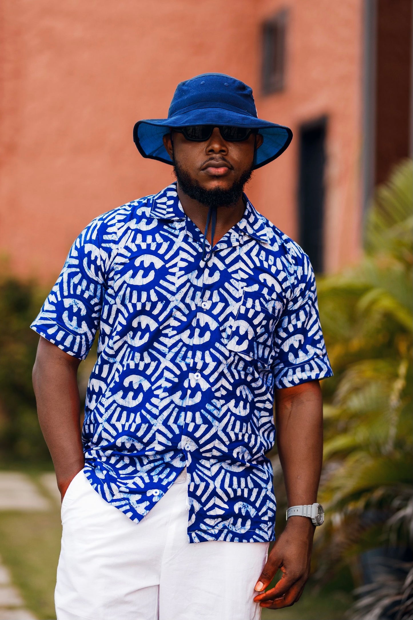 Basic Batik Short Sleeves Shirt